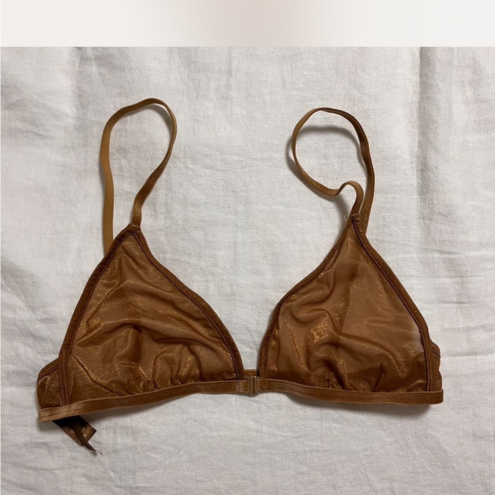 Skims Glissenette Triangle Bralette